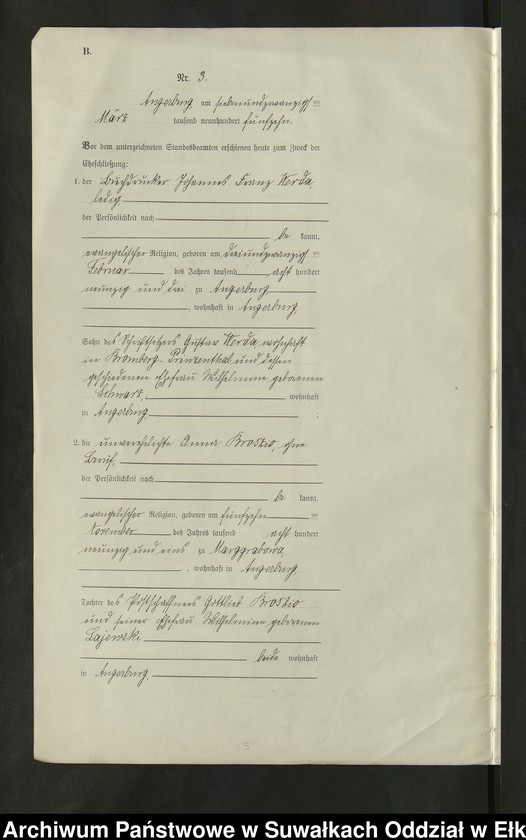 image.from.unit.number "B2. Heirats-Register (Neben-Register) Standesamt Angerburg"