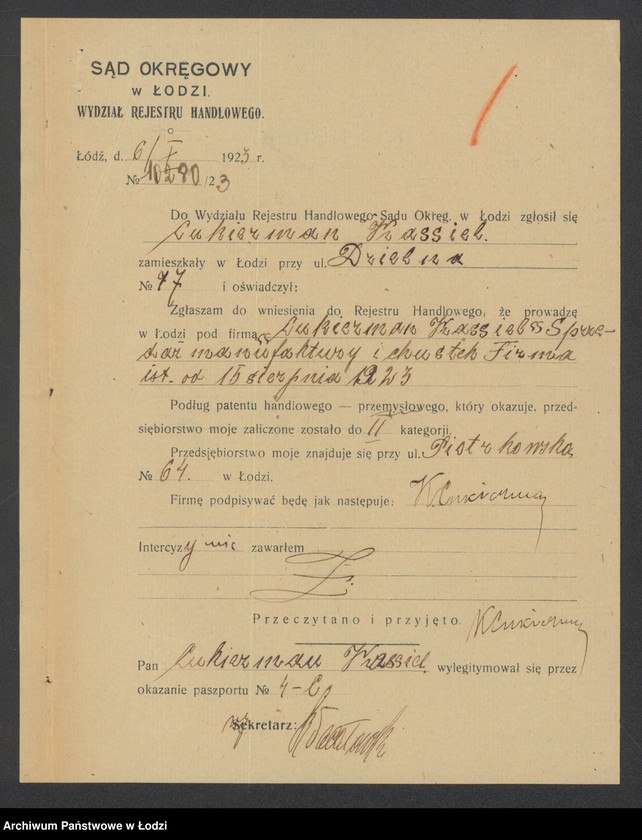 Obraz 3 z jednostki "Cukierman Kassiel- sprzedaż manufaktury i chustek"