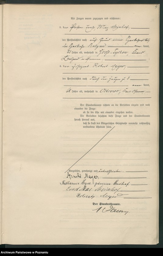 Obraz 12 z jednostki "Księga małżeństw tom III"