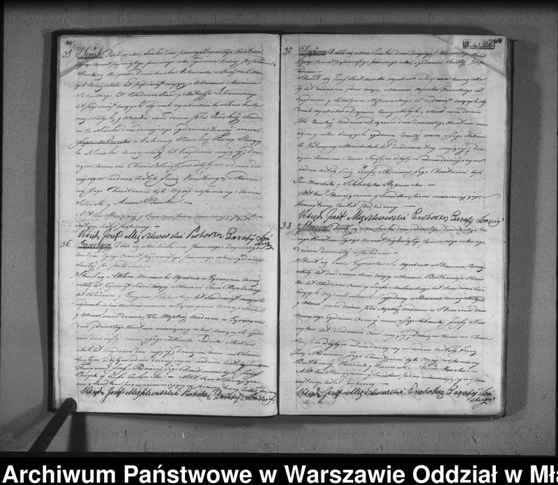 image.from.unit.number "Akta urodzeń, małżeństw i zgonów"