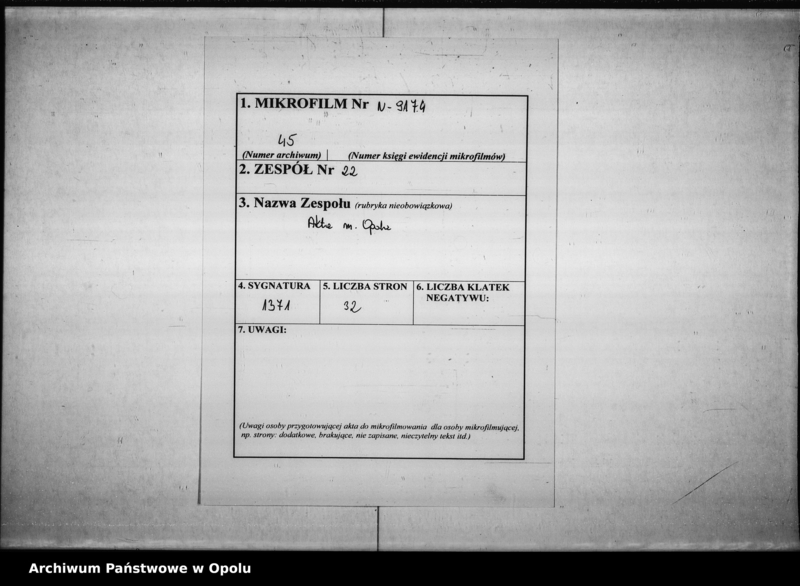 Obraz 2 z jednostki "Acta des Magistrats zu Oppeln betreffend das Schulgeld für Militairkinder 1831-60"
