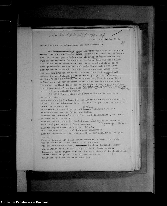 Obraz 15 z jednostki "Feldpostbrief (korespondencja z żołnierzami)"