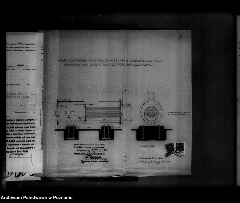 Obraz 12 z jednostki "Tartak w Otorowie powiat szamotulski M. Kopydłowskiego nr woj. kotła 2890"