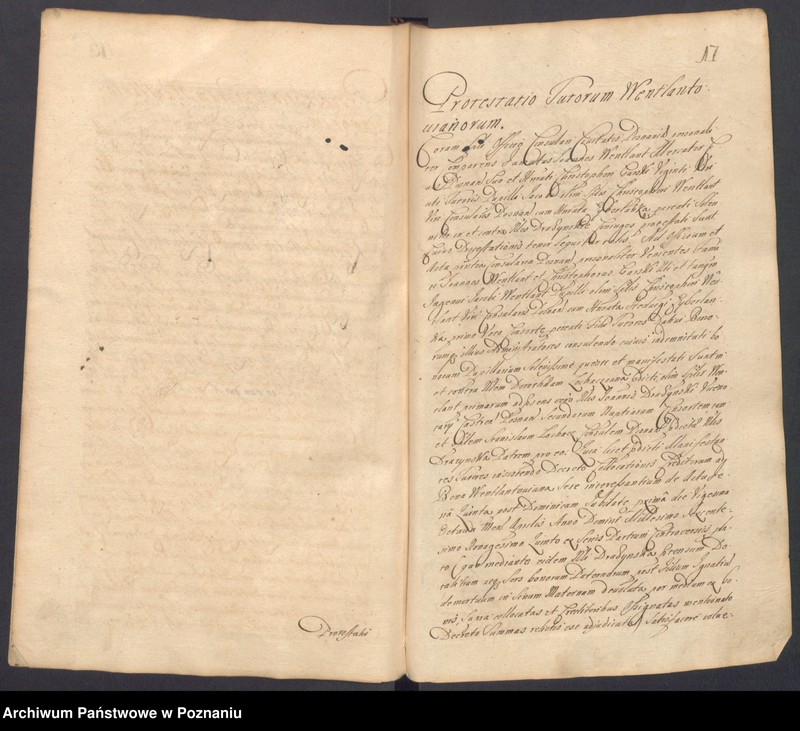 Obraz 20 z jednostki "Acta officii consularis civitatis Posnaniae."