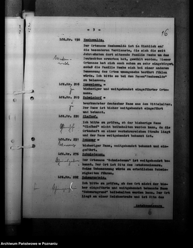 Obraz 20 z jednostki "Ortsnamenänderung - Kreis Welungen (Wieluń)"