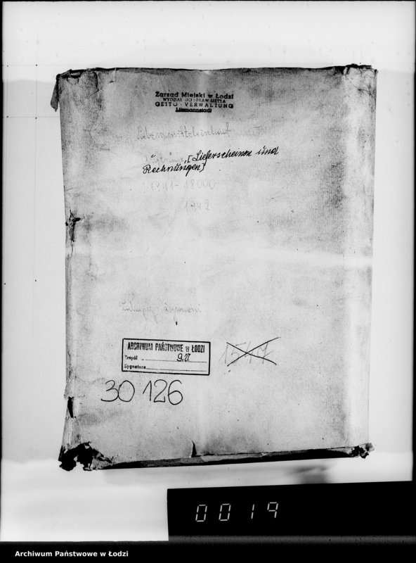 Obraz 4 z jednostki "Lebensmitteleinkauf. Aufträge, [Lieferscheinen und Rechnungen] 17941-18000"