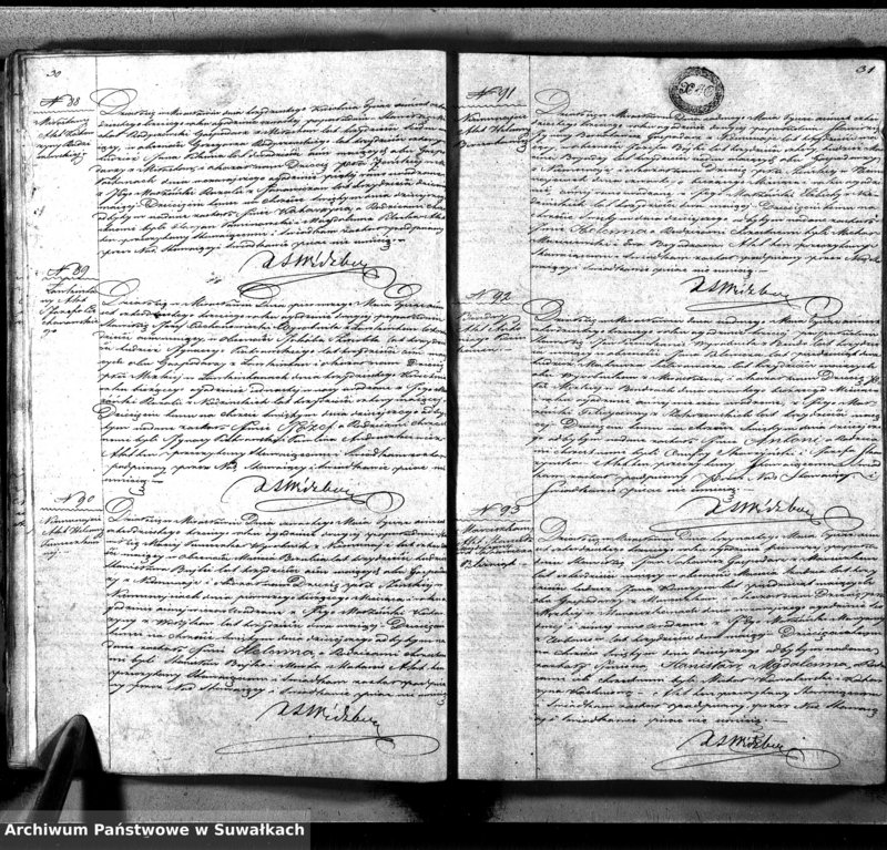 image.from.unit.number "Księga Duplikat Aktów Urodzonych Zmarłych i Zaślubionych Sporządzona na Rok 1842-ci Parafii Mirosławskiey"