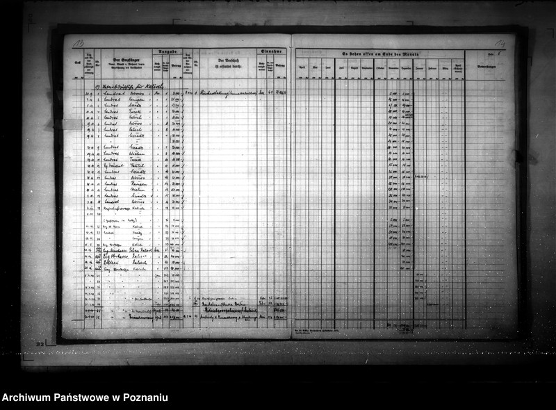 Obraz 13 z jednostki "Kasse des Reichsstatthalters- Vorschussbuch"