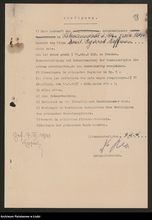 Obraz 20 z jednostki "Emil Ryszard Hoffmann – przędzalnia"