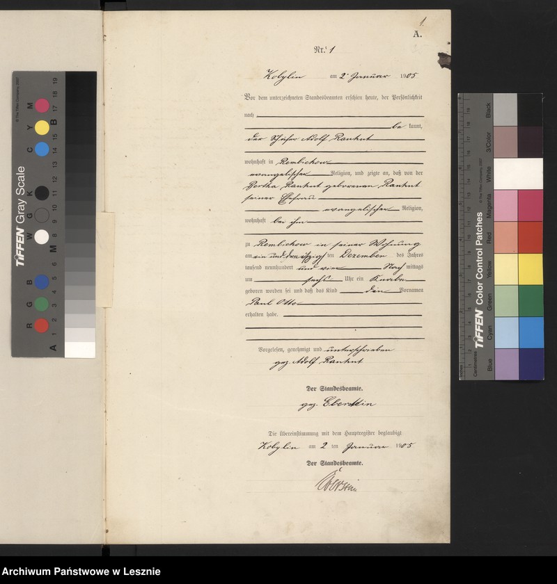 Obraz z jednostki "[Księga urodzeń]"