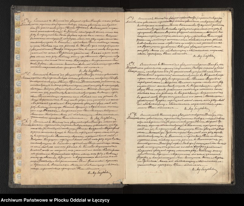 Obraz z jednostki "Księga aktów urodzeń, małżeństw, zgonów za rok 1904"