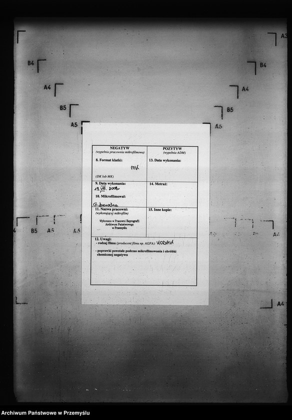 Obraz 3 z jednostki "[Kopie ksiąg metrykalnych parafii Zawadów (dekanat Niemirów)]"