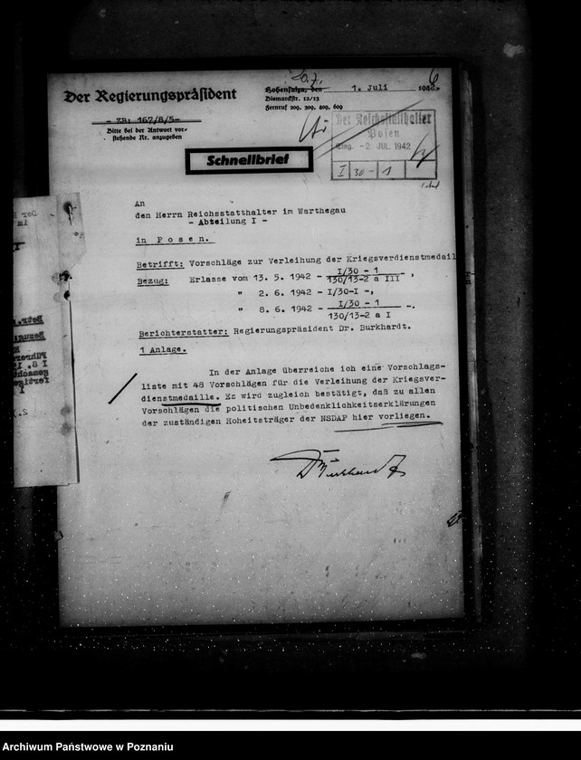 Obraz 10 z jednostki "Kriegsverdienskreuze- öffentlicher Dienst"