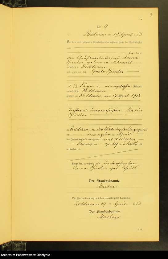image.from.unit.number "Sterbe-Neben-Register Nr 1 - 297[ Księga zgonów - wtóropis ]"