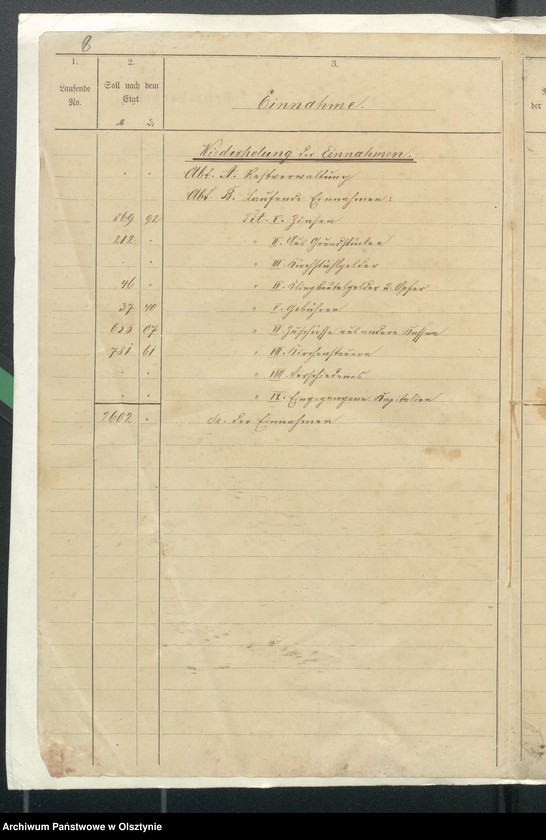 image.from.unit.number "Rechnung über Einnahme und Ausgabe der Kirchen-Kasse Kraplau"