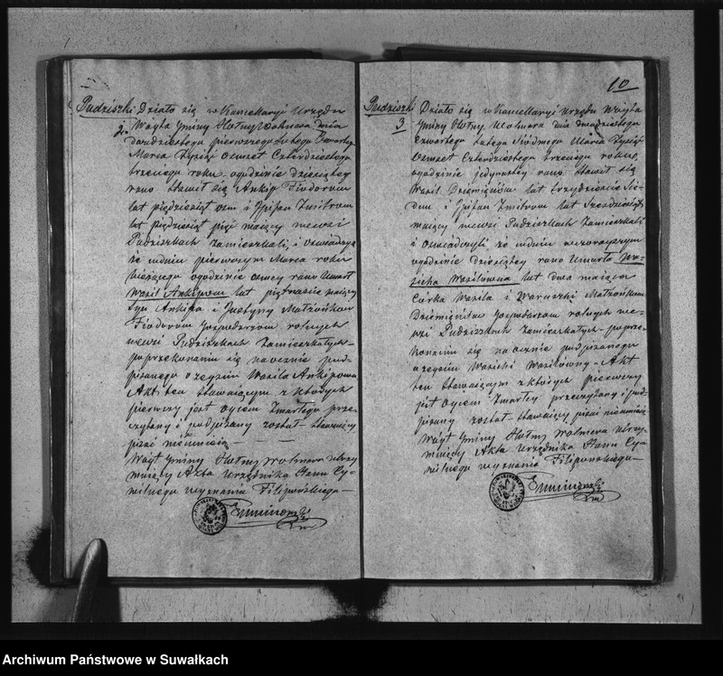 image.from.unit.number "Duplikat Sekty Filiponów gminy Hołny Wolmera z lat od 1843 do 1848"