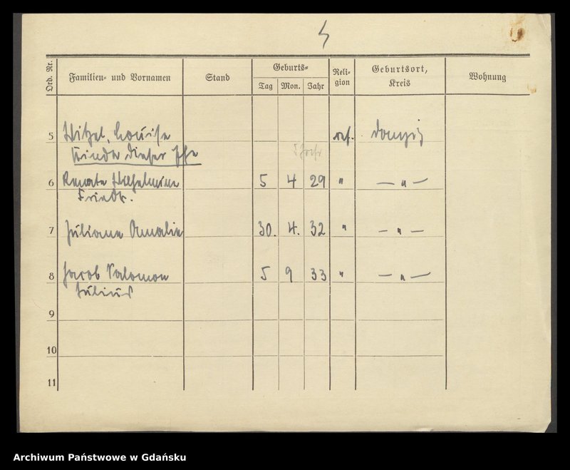 image.from.unit.number "Karty meldunkowe: Lehn - Lehwes"