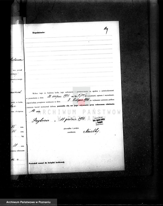 Obraz 19 z jednostki "Majętność Przyborowo pow. gostyński Zarząd Dóbr Książąt Czartoryskich nr woj. kotła 6196"