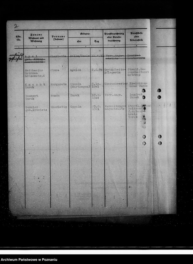 Obraz 7 z jednostki "Podania o odznaczenia dla urzędników z terenu działalności rejencji łódzkiej"