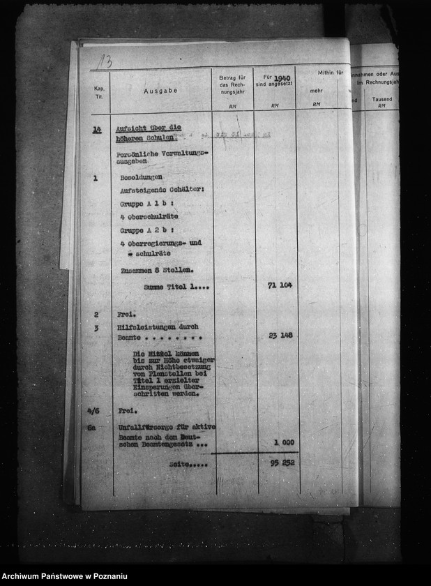 Obraz 18 z jednostki "Haushaltspläne der Oberschulen"