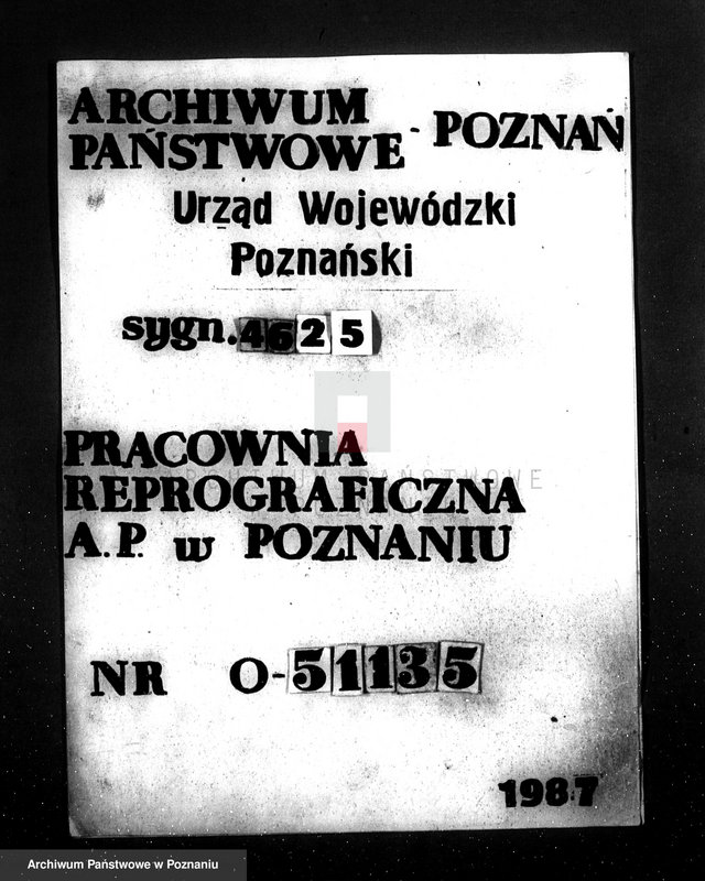 Obraz 1 z jednostki "Majętność rolna Tworzanice, pow. leszczyński Stanisław Kamoski nr woj. kotła 5868"