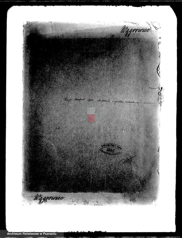 Obraz 4 z jednostki "/Księga kontroli prac parcelacji prywatnej powiatu wągrowieckiego/"