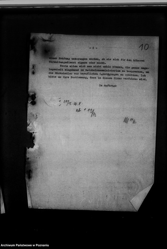 Obraz 14 z jednostki "Beamtenangelegenheiten und Abordnungen. Stadtplanung"