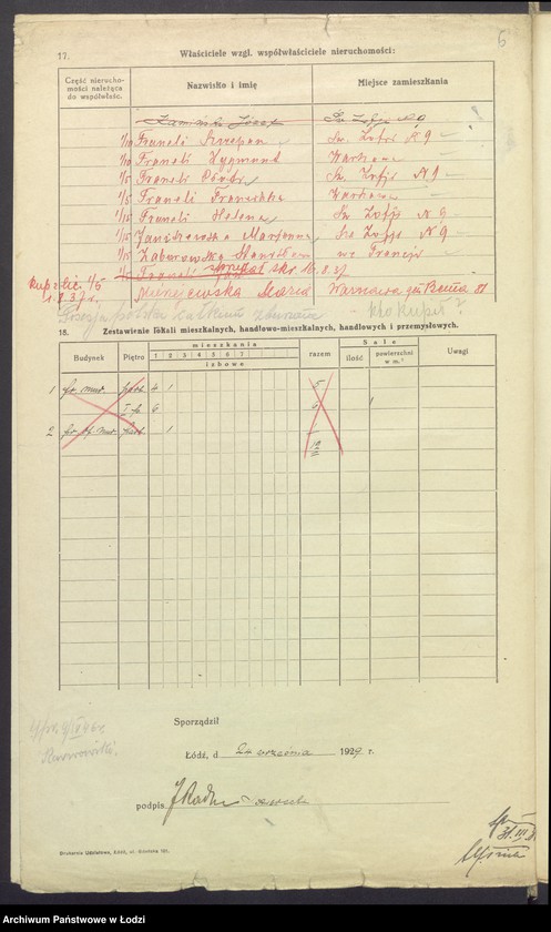 image.from.unit.number "Księga inwentarzowa nieruchomości m. Łodzi ul. św. Zofii"