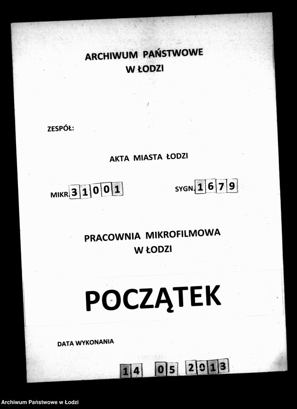 Obraz 1 z jednostki "Manuały przychodu i wydatku kasy szkoły elementarnej katolickiej i ewangelickiej w mieście Łodzi na przedmieściu Łódka"