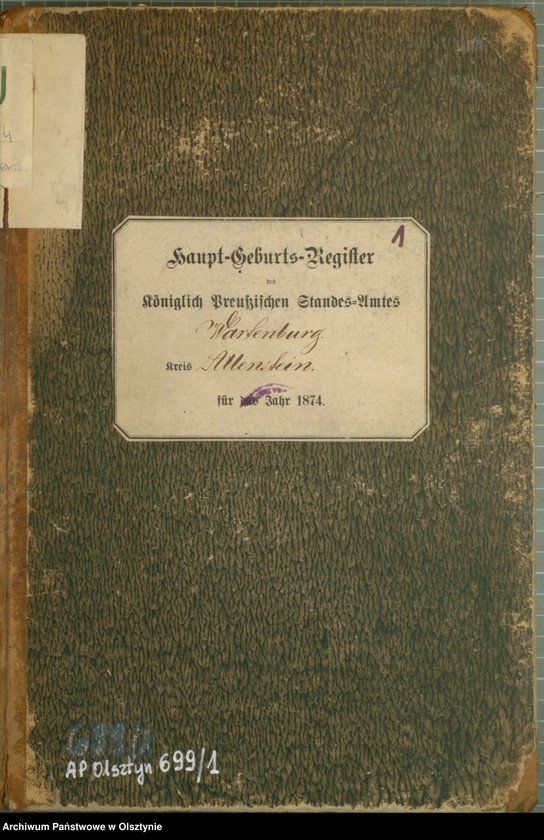 image.from.unit.number "Haupt-Geburts-Register Nr 1 - 51"