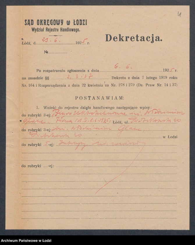 Obraz 6 z jednostki "Biuro Elektrotechniczne inż.. Włodzimierz Glanc"