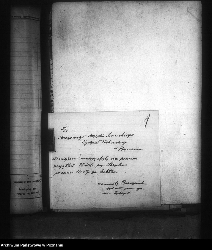 Obraz 6 z jednostki "Postępowanie techniczne /przy parcelacji majątku/ Wróble powiatu mogileńskiego"