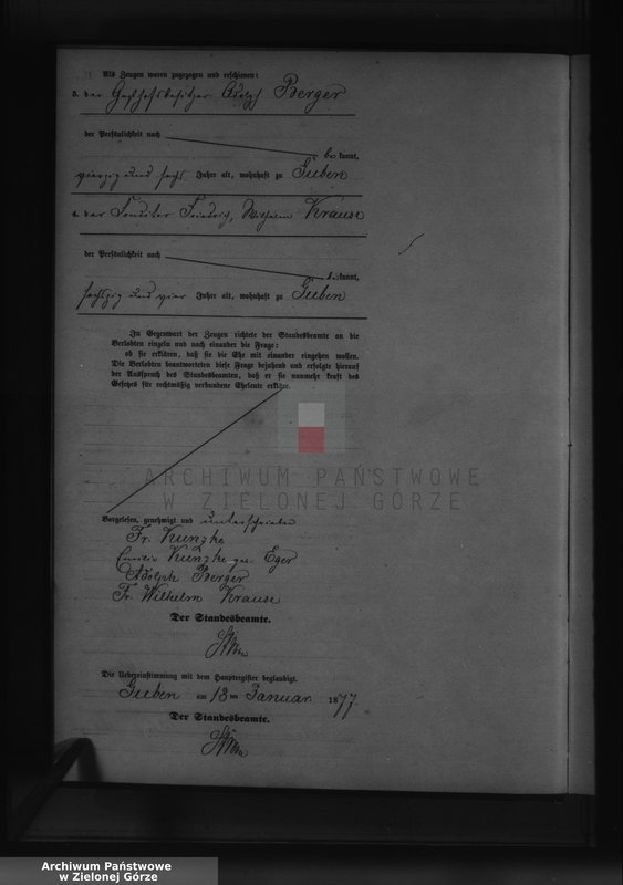 Obraz 11 z jednostki "Heirats-Neben-Register, No 1 bis 192"