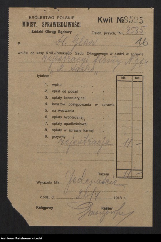 Obraz 18 z jednostki "Rózia Sachs - pracownia kapeluszy damskich"