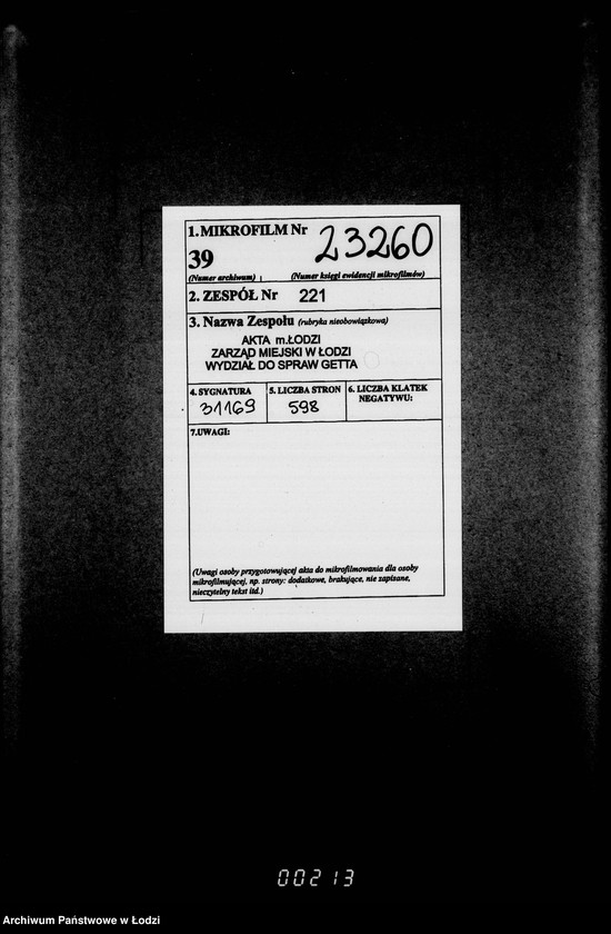 Obraz 2 z jednostki "Frachtbriefe [Kolejowe listy przewozowe różnych towarów do Getta w Łodzi]"