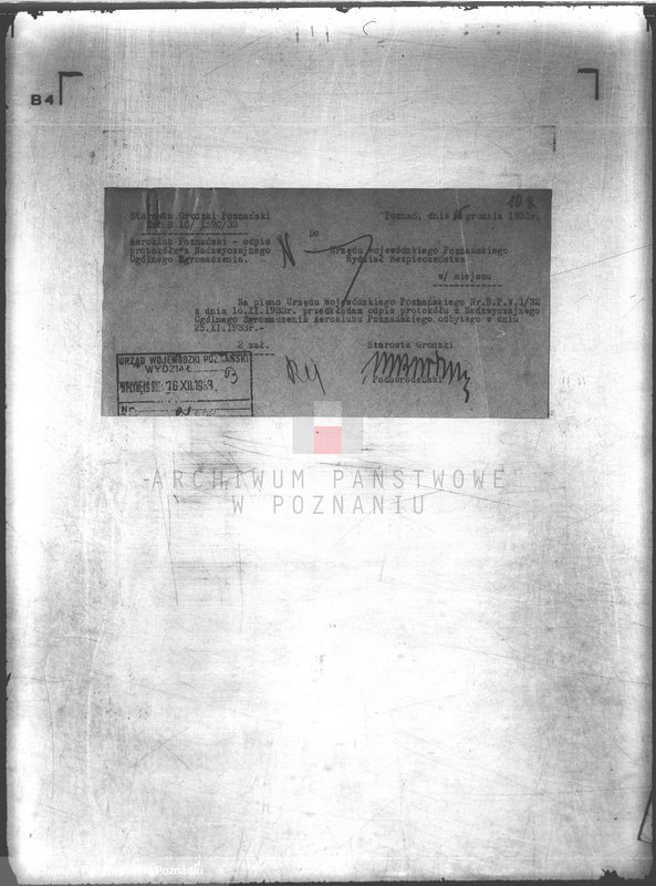 Obraz 14 z jednostki "/Aeroklub Poznański- Poznań/"