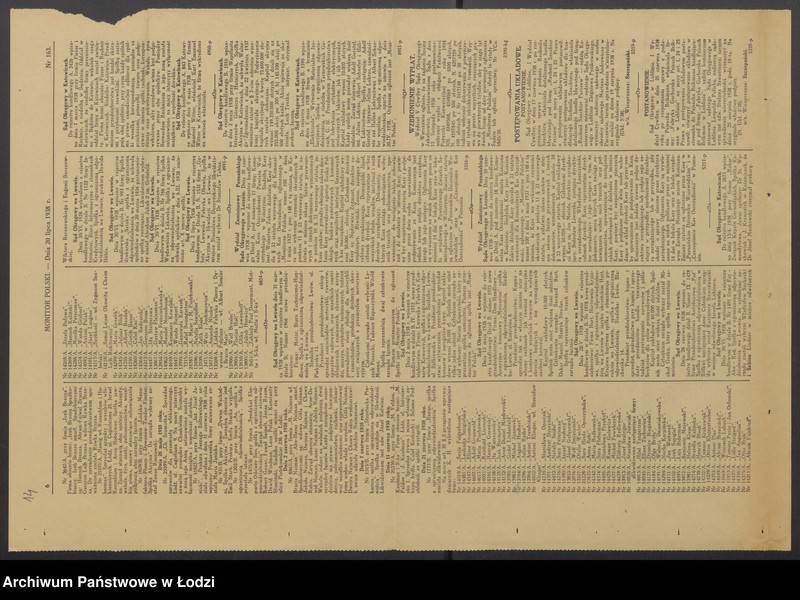 Obraz 16 z jednostki "Wolszal- Mordka Abe Hendelns- wyrób i sprzedaż szali"