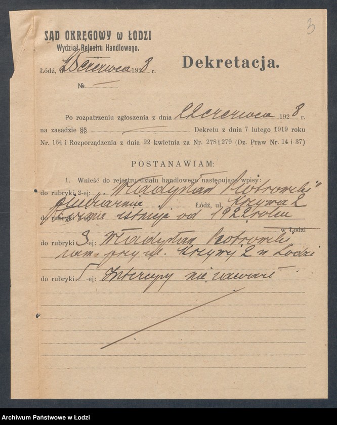 Obraz 5 z jednostki "Władysław Piotrowski – piwiarnia"