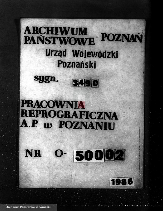 Obraz 1 z jednostki "Nadzór nad gospodarką w lasach majętności Kobylniki powiat kościański"