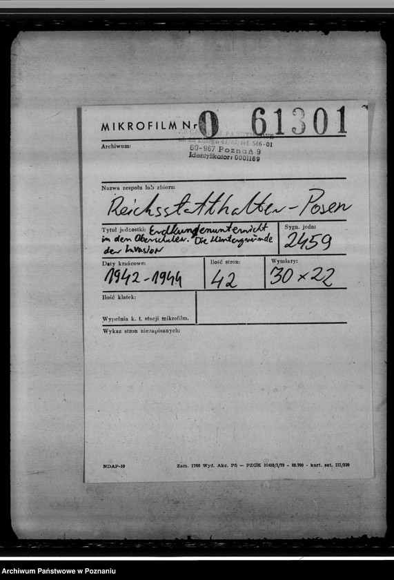 Obraz 2 z jednostki "Erdkundenunterricht in den Oberschulen. Die Hintergründe der Invasion"