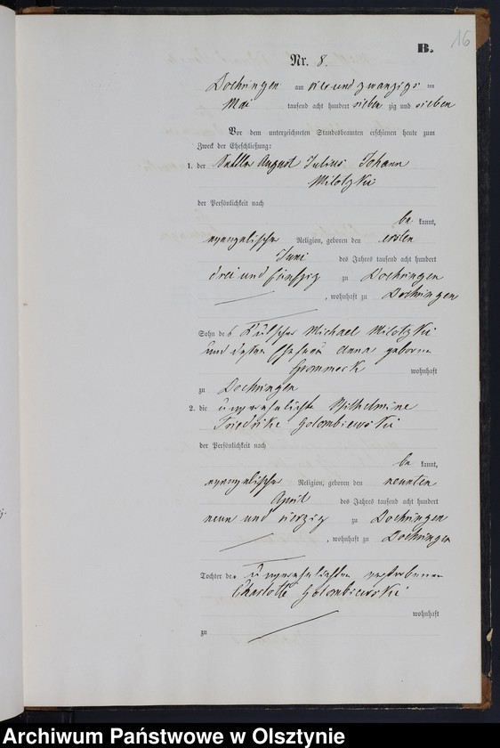 image.from.unit.number "Heiraths-Neben-Register Nr 1 - 20"