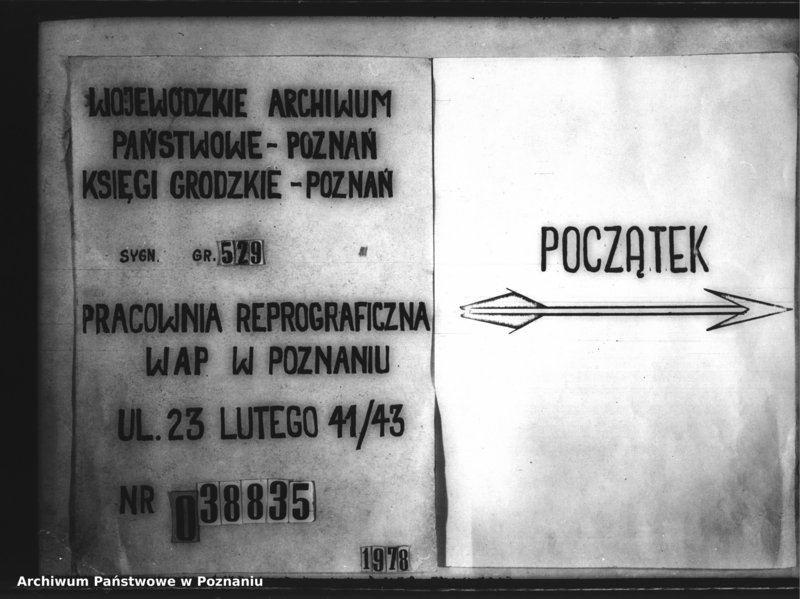 Obraz 1 z jednostki "Inscriptiones, resignationes [protocollon]"