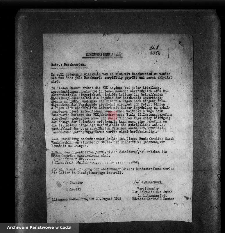 Obraz 6 z jednostki "[Okólniki wydane przez Najwyższą Izbę Kontroli]"