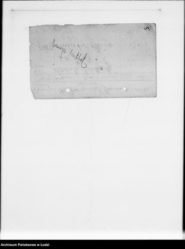 Obraz 9 z jednostki "Theodor Oelke [rachunki za dostawy towarów dla Getta]"