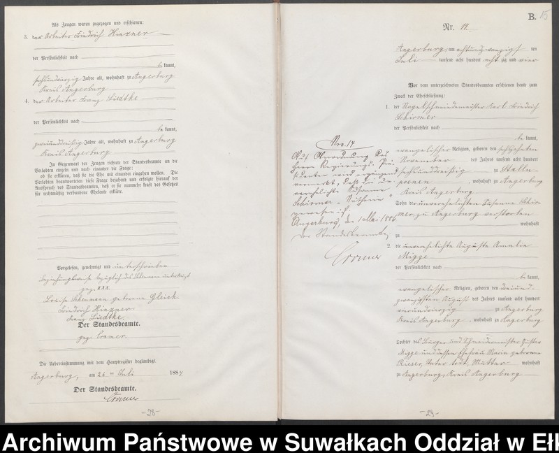 image.from.unit.number "Heiraths-Neben-Register des Preussischen Standes-Amtes Angerburg Kreis Angerburg"