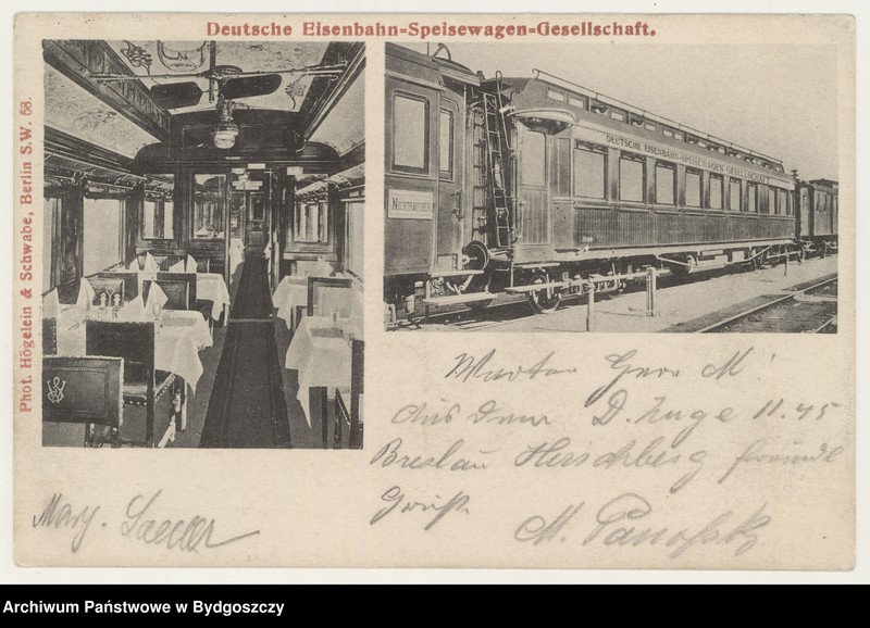 Obraz 1 z jednostki "Deutsche Eisenbahn-Speisewagen-Gesellschaft"