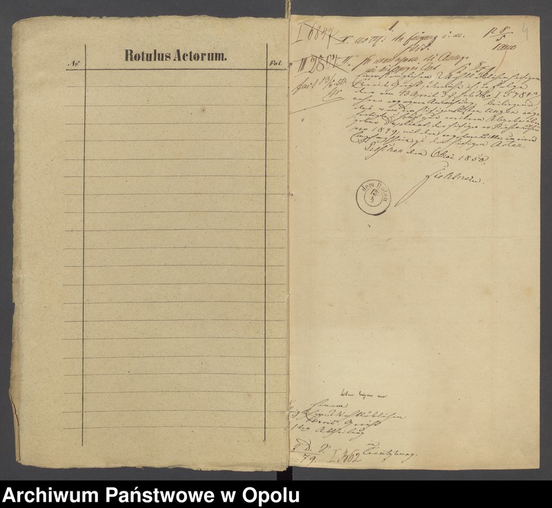 image.from.unit.number "Die Duplikate der Kirchenbücher von Pitschen evgl. [evangelisch] 1849-1861 kath. [katholisch] 1850-1861"