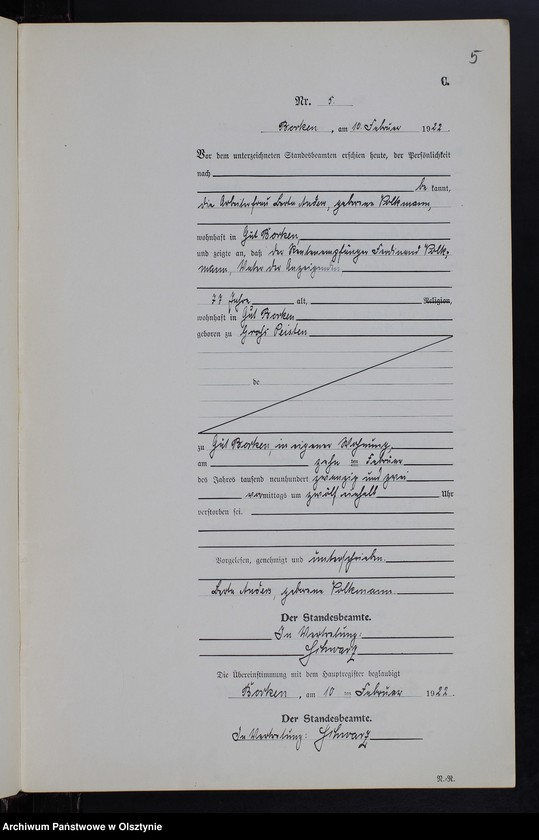 image.from.unit.number "Sterbe-Neben-Register Nr 1 - 17 [ Księga zgonów - wtóropis ]"