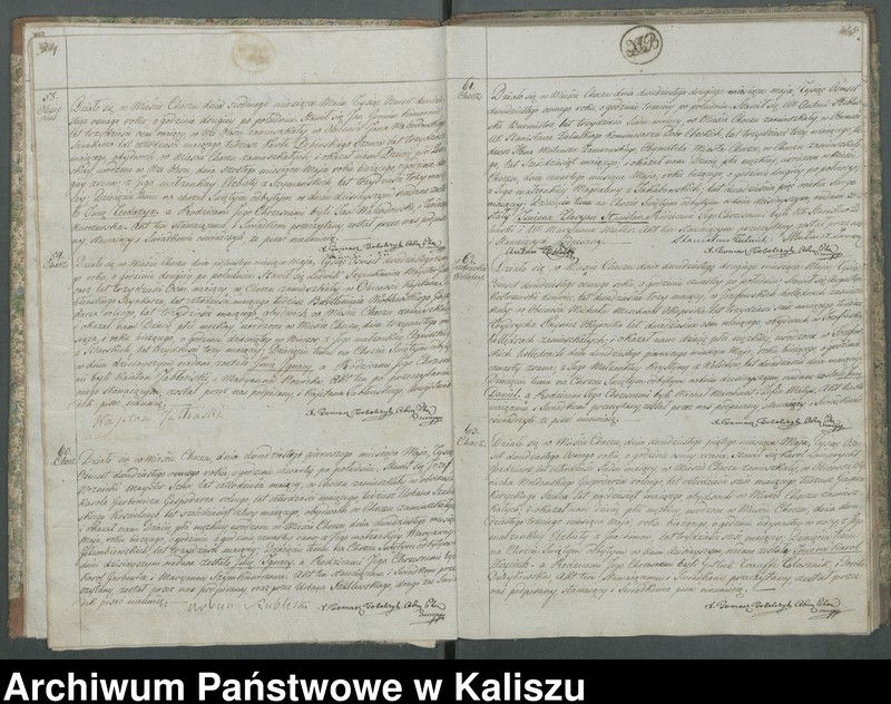 Obraz 17 z jednostki "Duplikat aktów urodzenia, zejścia oraz zaślubienia"