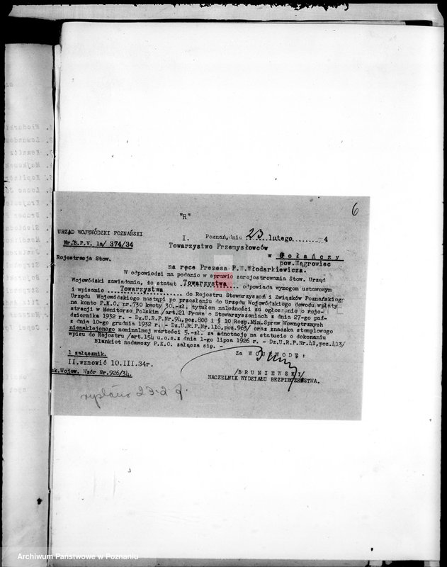 Obraz 9 z jednostki "/Towarzystwo Przemysłowców w Gołańczy powiat wągrowiecki/"